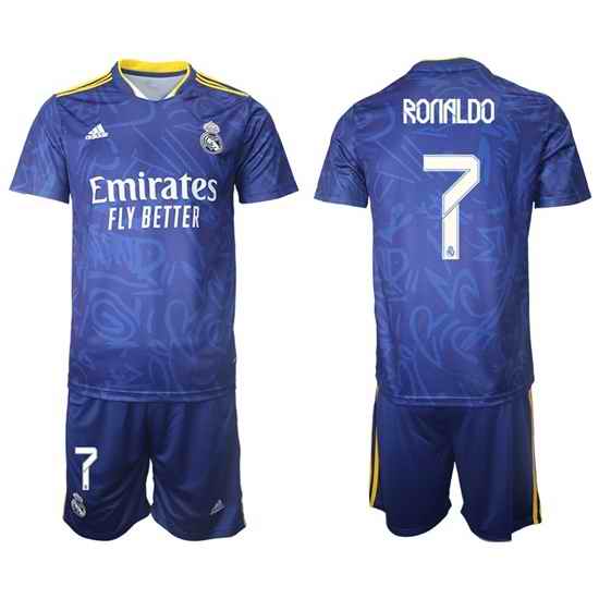 Men Real Madrid Soccer Jersey 030